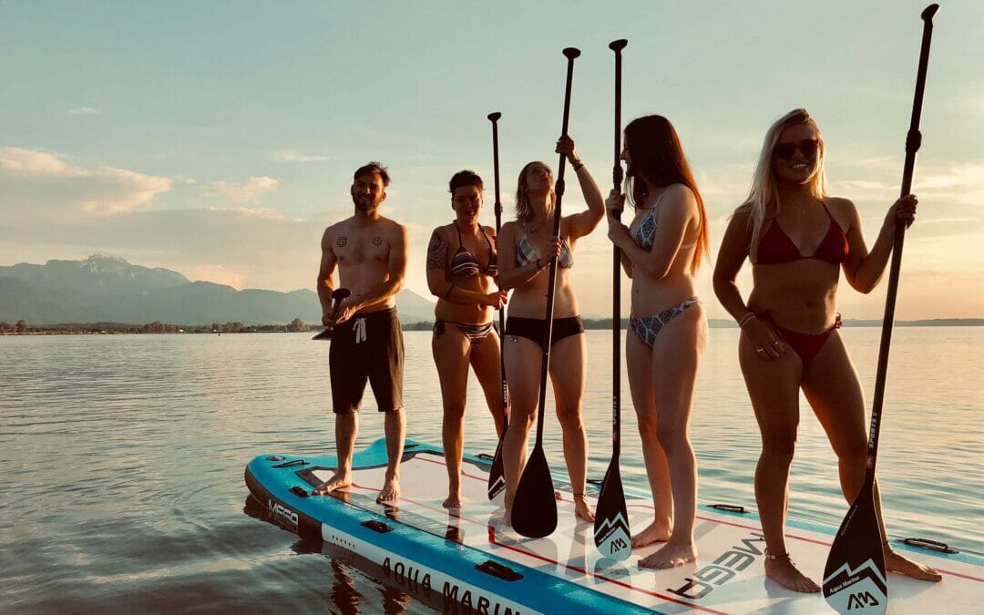 Riesen-SUP-Tour Achendelta